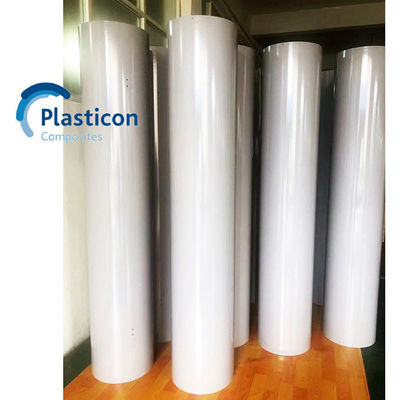 Tubo de fibra de vidrio reforzado con epoxi blanco Tubo de aislamiento eléctrico de fibra de vidrio
