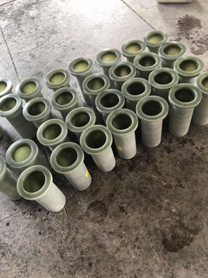 Flanca de resina de poliéster FRP Diseño personalizado de conexión de pernos