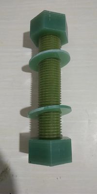 Resistencia al envejecimiento FRP Hex Head Bolts hilo métrico Superficie lisa