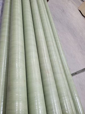 Tubo de fibra de vidrio de longitud personalizada con alta resistencia química