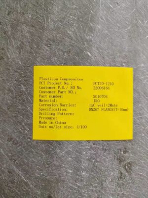 Material de FRP de fibra de vidrio para aplicaciones industriales