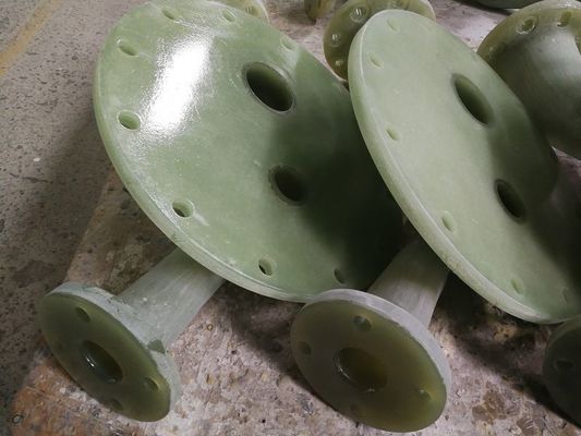 Flanges de plástico DN25 de resina de poliéster con conexión de pernos