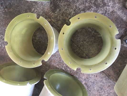 Presión nominal 50psi FRP de brida personalizado con conexión de brida