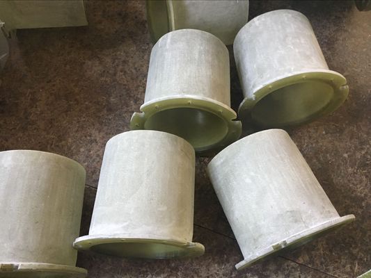 Presión nominal 50psi FRP de brida personalizado con conexión de brida