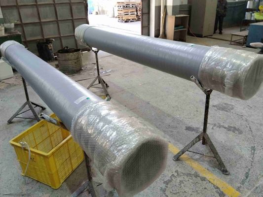 En el caso de los tubos de plástico reforzados con fibra de vidrio de FRP industrial, la conexión de toma DN25