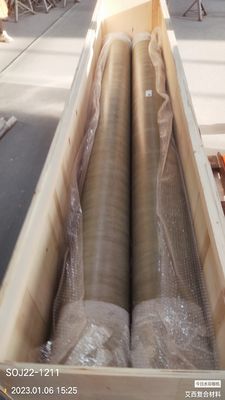 5.8M Tubo GRP DN1000 Tamaño tubo de recubrimiento por gel de fibra de vidrio epoxi